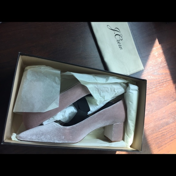 ***SOLD OUT***J. Crew Avery Velvet Bow Heels - Picture 5 of 8